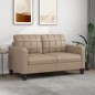 vidaXL 2-Sitzer-Sofa Cappuccino-Braun 140 cm Kunstleder vidaXL 2-Sitzer-Sofa Cappuccino-Braun 140 cm Kunstleder