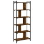 vidaXL Bücherregal 6 Böden Räuchereiche 76x32x192 cm Holzwerkstoff vidaXL Bücherregal 6 Böden Räuchereiche 76x32x192 cm Holzwerkstoff