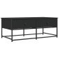 vidaXL Couchtisch Schwarz 100x51x40 cm Holzwerkstoff vidaXL Couchtisch Schwarz 100x51x40 cm Holzwerkstoff