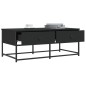vidaXL Couchtisch Schwarz 100x51x40 cm Holzwerkstoff vidaXL Couchtisch Schwarz 100x51x40 cm Holzwerkstoff