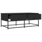 vidaXL Couchtisch Schwarz 100x51x40 cm Holzwerkstoff vidaXL Couchtisch Schwarz 100x51x40 cm Holzwerkstoff