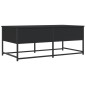 vidaXL Couchtisch Schwarz 100x51x40 cm Holzwerkstoff vidaXL Couchtisch Schwarz 100x51x40 cm Holzwerkstoff