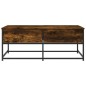vidaXL Couchtisch Räuchereiche 100x51x40 cm Holzwerkstoff vidaXL Couchtisch Räuchereiche 100x51x40 cm Holzwerkstoff