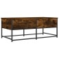 vidaXL Couchtisch Räuchereiche 100x51x40 cm Holzwerkstoff vidaXL Couchtisch Räuchereiche 100x51x40 cm Holzwerkstoff