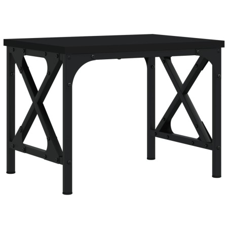 vidaXL Druckerständer Schwarz 40x30x31 cm Holzwerkstoff
