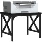 vidaXL Druckerständer Schwarz 40x30x31 cm Holzwerkstoff vidaXL Druckerständer Schwarz 40x30x31 cm Holzwerkstoff
