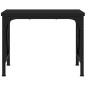 vidaXL Druckerständer Schwarz 40x30x31 cm Holzwerkstoff vidaXL Druckerständer Schwarz 40x30x31 cm Holzwerkstoff