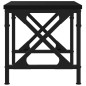 vidaXL Druckerständer Schwarz 40x30x31 cm Holzwerkstoff vidaXL Druckerständer Schwarz 40x30x31 cm Holzwerkstoff