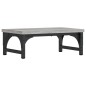 vidaXL Monitorständer Grau Sonoma 37x23x14 cm Holzwerkstoff vidaXL Monitorständer Grau Sonoma 37x23x14 cm Holzwerkstoff