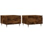 vidaXL Couchtische 2 Stk. Räuchereiche 50x46x35 cm Holzwerkstoff vidaXL Couchtische 2 Stk. Räuchereiche 50x46x35 cm Holzwerkstoff