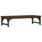 vidaXL Monitorständer Braun Eichen-Optik 55x23x14 cm Holzwerkstoff vidaXL Monitorständer Braun Eichen-Optik 55x23x14 cm Holzwerkstoff