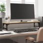 vidaXL Monitorständer Sonoma-Eiche 85x23x15,5 cm Holzwerkstoff vidaXL Monitorständer Sonoma-Eiche 85x23x15,5 cm Holzwerkstoff
