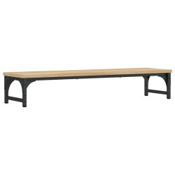 vidaXL Monitorständer Sonoma-Eiche 85x23x15,5 cm Holzwerkstoff