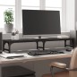 vidaXL Monitorständer Schwarz 105x23x15,5 cm Holzwerkstoff vidaXL Monitorständer Schwarz 105x23x15,5 cm Holzwerkstoff