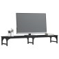 vidaXL Monitorständer Schwarz 105x23x15,5 cm Holzwerkstoff vidaXL Monitorständer Schwarz 105x23x15,5 cm Holzwerkstoff