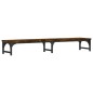 vidaXL Monitorständer Räuchereiche 105x23x15,5 cm Holzwerkstoff vidaXL Monitorständer Räuchereiche 105x23x15,5 cm Holzwerkstoff