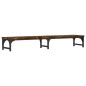 vidaXL Monitorständer Räuchereiche 105x23x15,5 cm Holzwerkstoff vidaXL Monitorständer Räuchereiche 105x23x15,5 cm Holzwerkstoff
