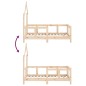 vidaXL Kinderbett 70x140 cm Massivholz Kiefer vidaXL Kinderbett 70x140 cm Massivholz Kiefer