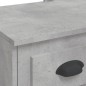 vidaXL Schminktisch mit LED-Leuchten Betongrau 90x42x132,5 cm vidaXL Schminktisch mit LED-Leuchten Betongrau 90x42x132,5 cm