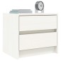 vidaXL Nachttische 2 Stk. Weiß 40x31x35,5 cm Massivholz Kiefer vidaXL Nachttische 2 Stk. Weiß 40x31x35,5 cm Massivholz Kiefer