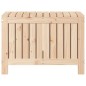 vidaXL Gartentruhe 76x42,5x54 cm Massivholz Kiefer vidaXL Gartentruhe 76x42,5x54 cm Massivholz Kiefer