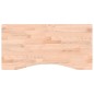 vidaXL Schreibtischplatte 80x(36-40)x1,5 cm Massivholz Buche vidaXL Schreibtischplatte 80x(36-40)x1,5 cm Massivholz Buche