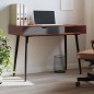 vidaXL Computertisch mit Schublade Braun 110x50x75 cm Holzwerkstoff vidaXL Computertisch mit Schublade Braun 110x50x75 cm Holzwerkstoff