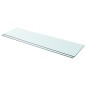 Regalböden 2 Stk. Glas Transparent 110 x 30 cm Regalböden 2 Stk. Glas Transparent 110 x 30 cm