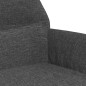 vidaXL Relaxsessel mit Hocker Dunkelgrau Stoff vidaXL Relaxsessel mit Hocker Dunkelgrau Stoff