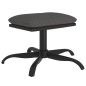 vidaXL Relaxsessel mit Hocker Dunkelgrau Stoff vidaXL Relaxsessel mit Hocker Dunkelgrau Stoff