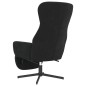 vidaXL Relaxsessel mit Fußstütze Schwarz Samt vidaXL Relaxsessel mit Fußstütze Schwarz Samt