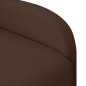 vidaXL Ohrensessel mit Massagefunktion Aufstehhilfe Braun Kunstleder vidaXL Ohrensessel mit Massagefunktion Aufstehhilfe Braun Kunstleder