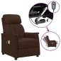 vidaXL Massagesessel Elektrisch Braun Kunstleder vidaXL Massagesessel Elektrisch Braun Kunstleder
