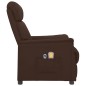 vidaXL Massagesessel Elektrisch Braun Kunstleder vidaXL Massagesessel Elektrisch Braun Kunstleder