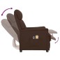 vidaXL Massagesessel Elektrisch Braun Kunstleder vidaXL Massagesessel Elektrisch Braun Kunstleder