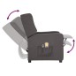 vidaXL Massagesessel Elektrisch Dunkelgrau Stoff vidaXL Massagesessel Elektrisch Dunkelgrau Stoff