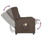 vidaXL Massagesessel Elektrisch Taupe Stoff vidaXL Massagesessel Elektrisch Taupe Stoff