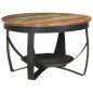 vidaXL Couchtisch Ø68x43 cm Recyceltes Massivholz vidaXL Couchtisch Ø68x43 cm Recyceltes Massivholz