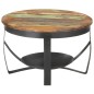 vidaXL Couchtisch Ø68x43 cm Recyceltes Massivholz vidaXL Couchtisch Ø68x43 cm Recyceltes Massivholz