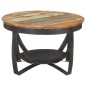 vidaXL Couchtisch Ø68x43 cm Recyceltes Massivholz vidaXL Couchtisch Ø68x43 cm Recyceltes Massivholz