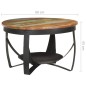 vidaXL Couchtisch Ø68x43 cm Recyceltes Massivholz vidaXL Couchtisch Ø68x43 cm Recyceltes Massivholz