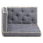 vidaXL 3-tlg. Palettenkissen-Set Blau vidaXL 3-tlg. Palettenkissen-Set Blau