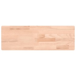 vidaXL Wandregal 60x20x1,5 cm Massivholz Buche