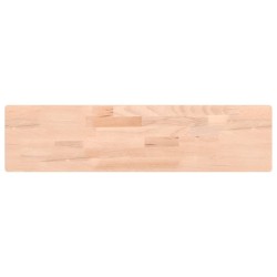 vidaXL Wandregal 80x20x4 cm Massivholz Buche