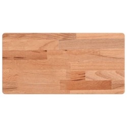 vidaXL Wandregal 40x20x2,5 cm Massivholz Buche