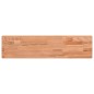 vidaXL Wandregal 80x20x2,5 cm Massivholz Buche vidaXL Wandregal 80x20x2,5 cm Massivholz Buche