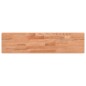 vidaXL Wandregal 80x20x4 cm Massivholz Buche vidaXL Wandregal 80x20x4 cm Massivholz Buche