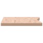 vidaXL Schreibtischplatte 100x(55-60)x4 cm Massivholz Buche vidaXL Schreibtischplatte 100x(55-60)x4 cm Massivholz Buche