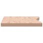 vidaXL Schreibtischplatte 100x(45-50)x4 cm Massivholz Buche vidaXL Schreibtischplatte 100x(45-50)x4 cm Massivholz Buche