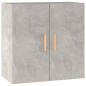 vidaXL Wandschrank Betongrau 60x30x60 cm Holzwerkstoff vidaXL Wandschrank Betongrau 60x30x60 cm Holzwerkstoff